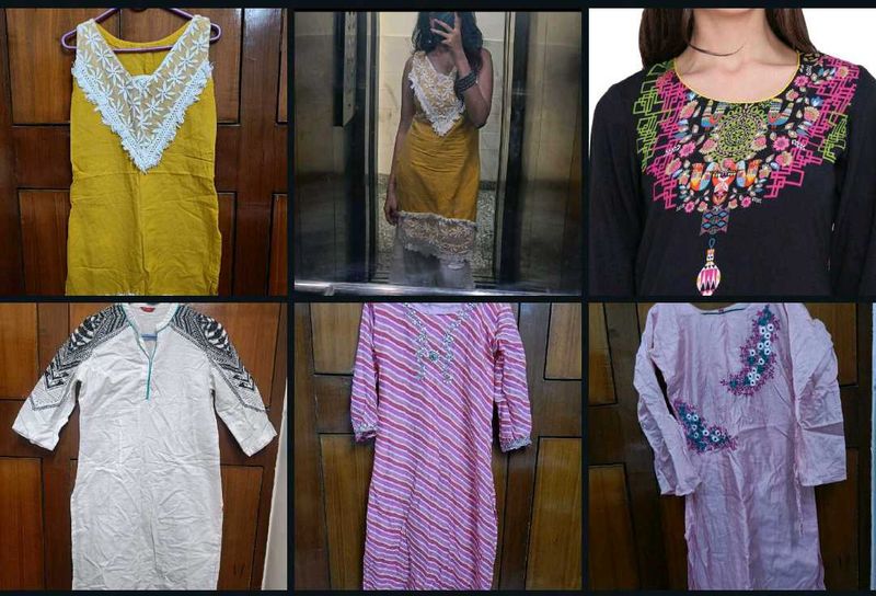 COMBO BRANDED KURTIS