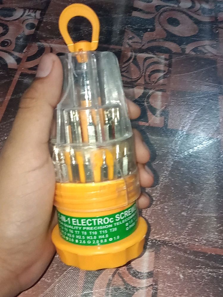 Tool kit for small some mechanical parts