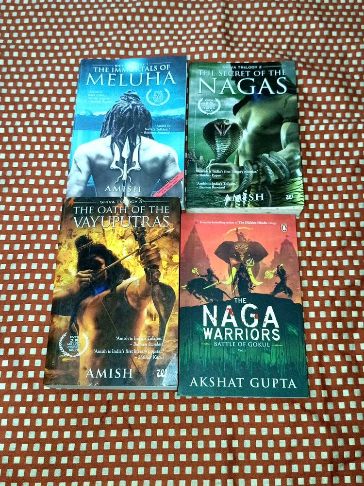 Shiva Trilogy Book Set + The Nagar Warrior