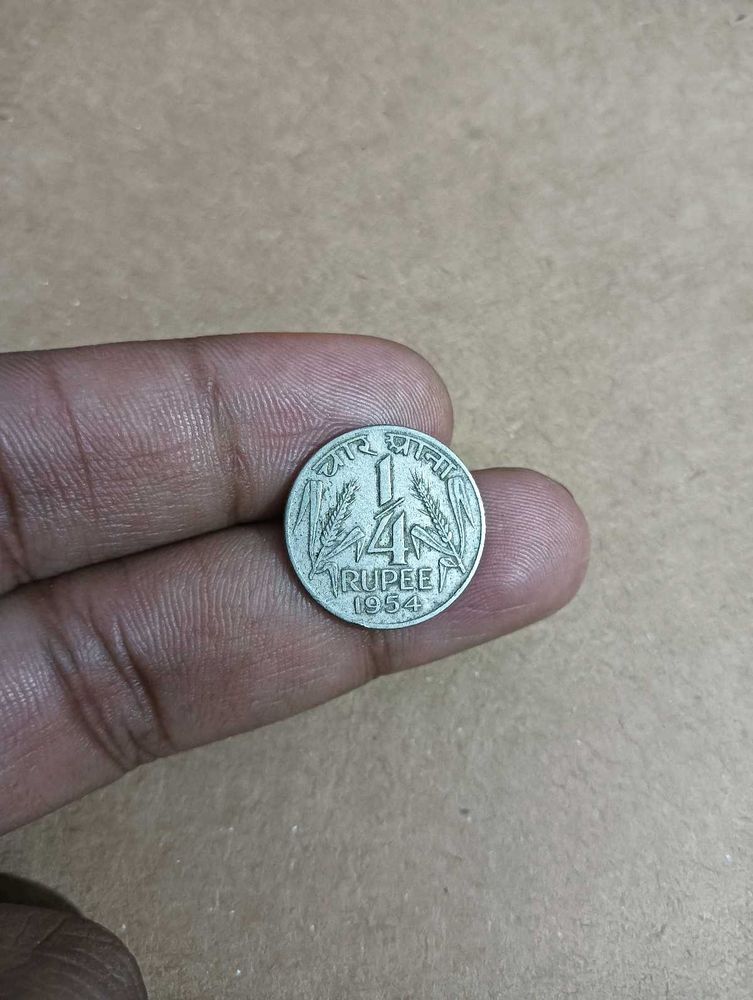 1/4 Rupees and 10 Rs Maharana Partap Coins