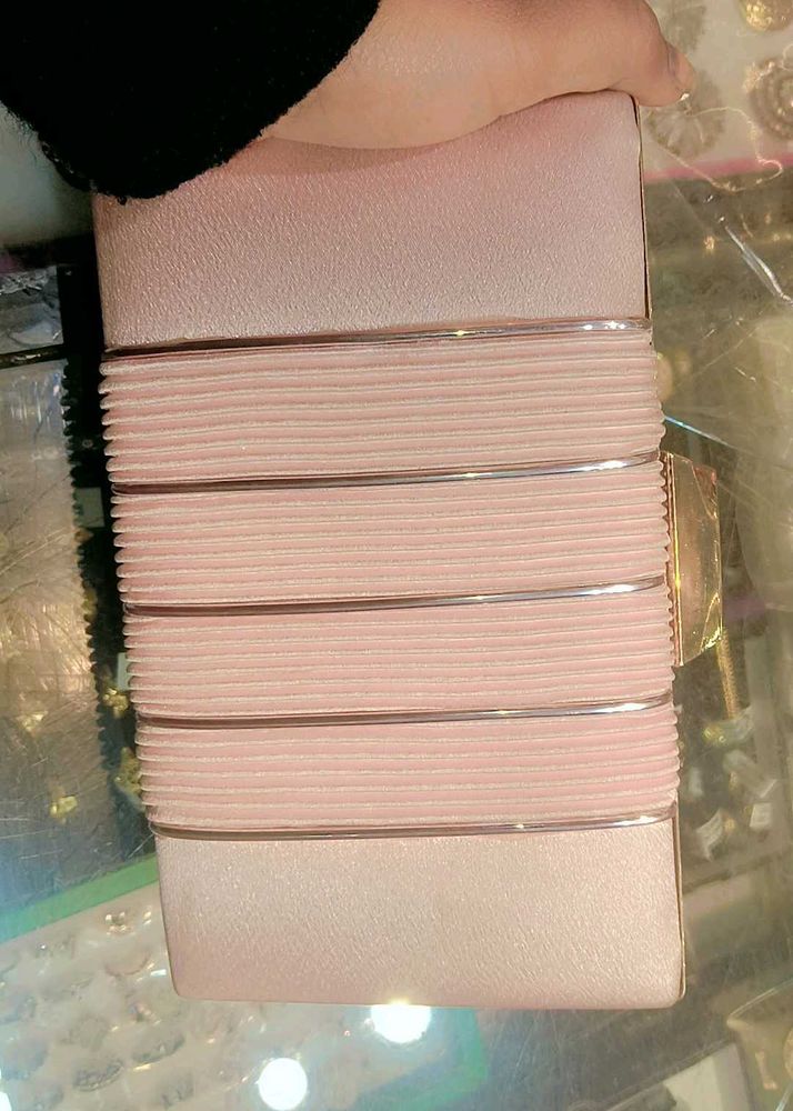Elegant Pink Clutch