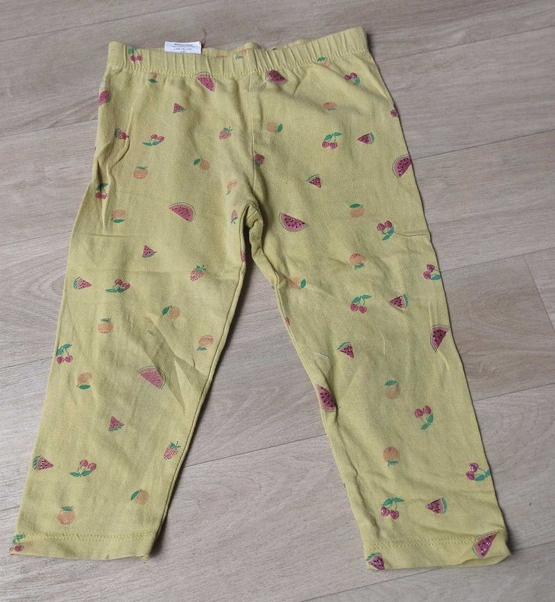 Cute Fruit Print Leggings