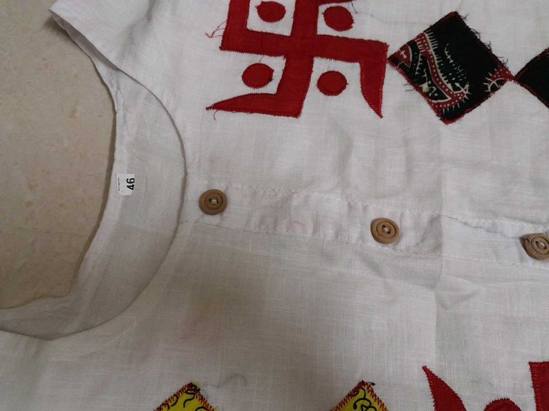 white Ethnic Kurta