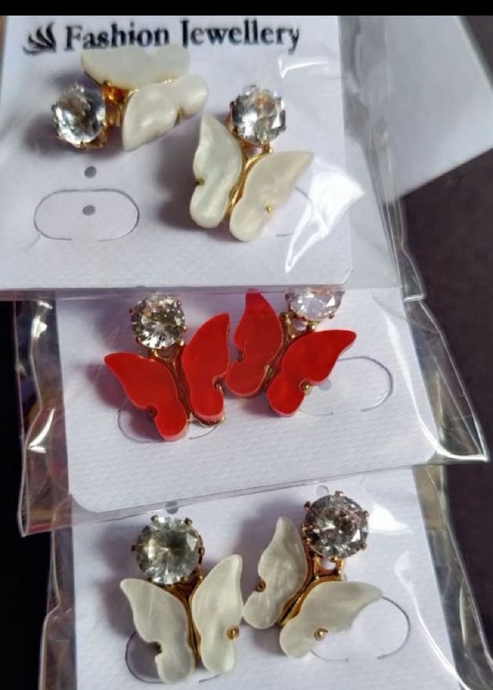 Butterfly Stud Earrings