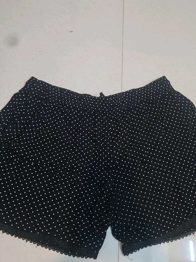 Polka Dot Lounge Shorts