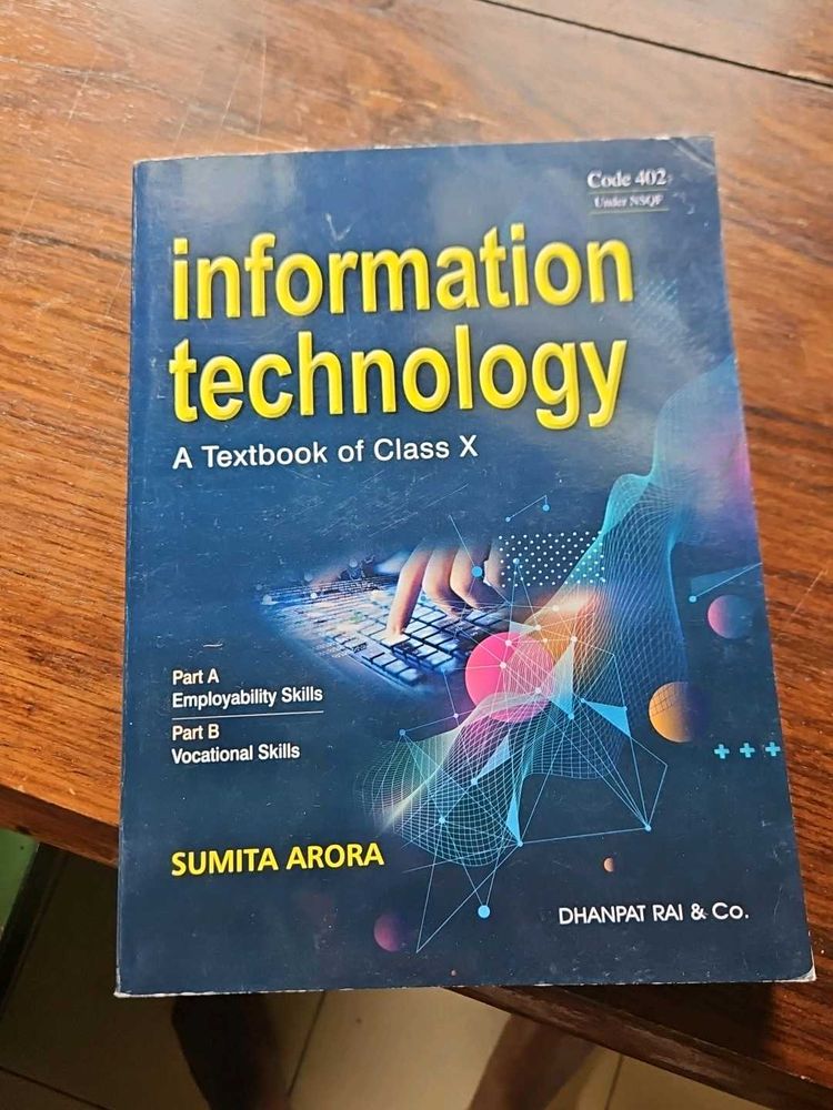 Information Technology Textbook - Class X
