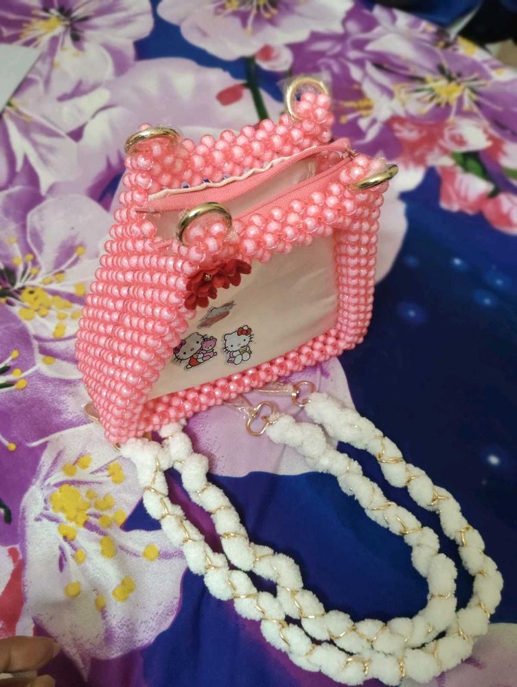 Hello Kitty Beaded Bag