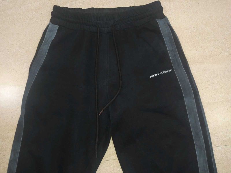Bonkers Black Track Pants
