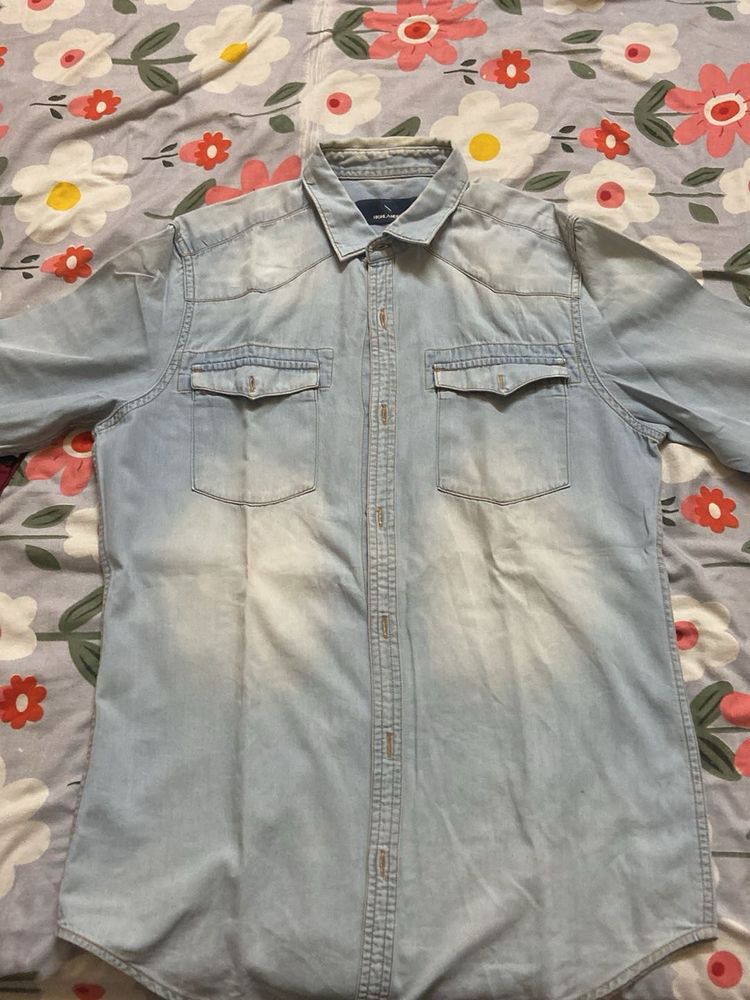 Light Blue Denim Shirt