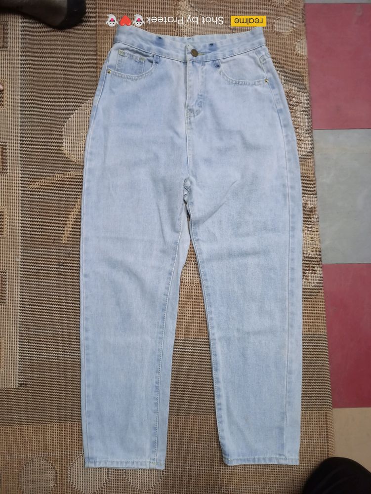 26 Size Women High Waist Regular Fit Jeans