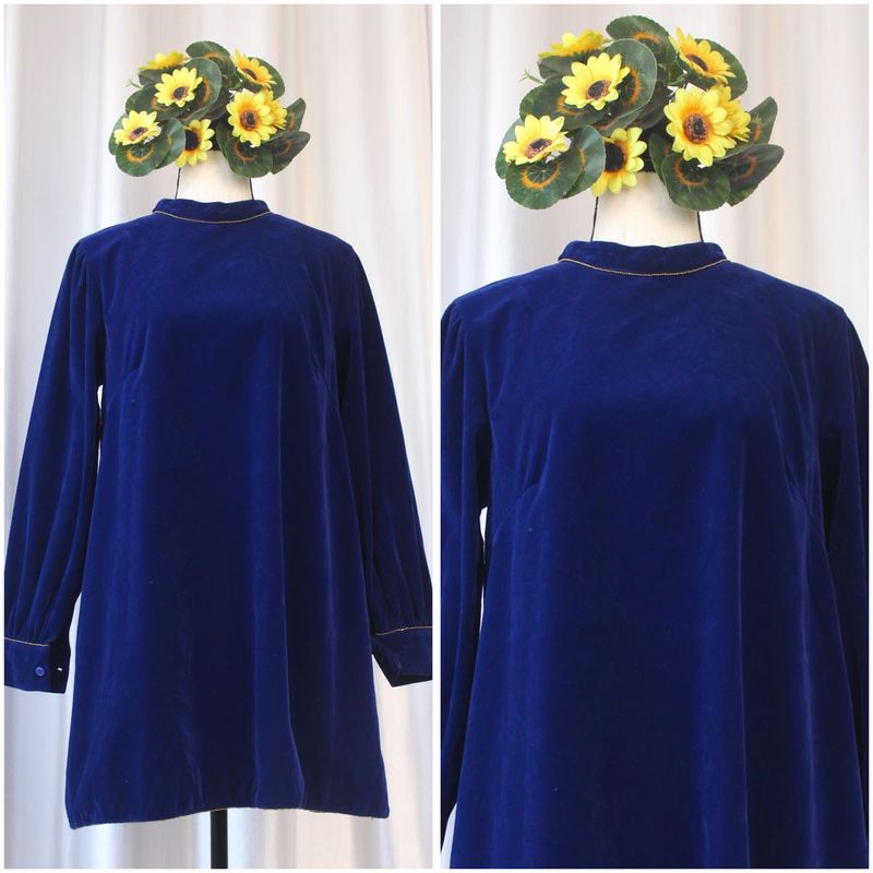 Korean Velvet Dress