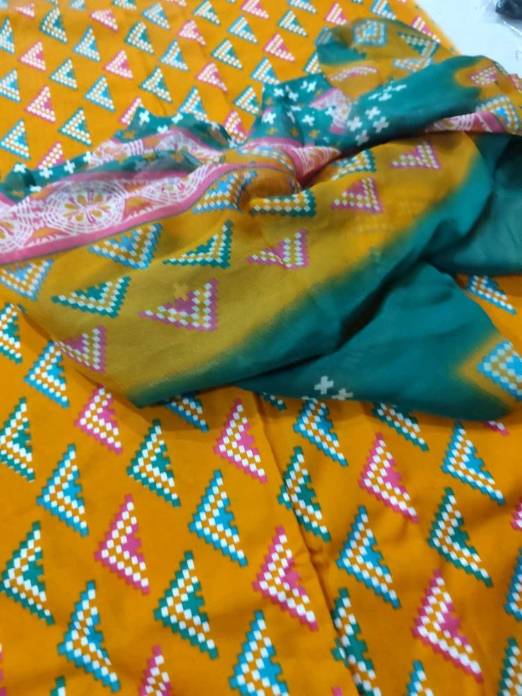 Cotton Satin Suit Sale
