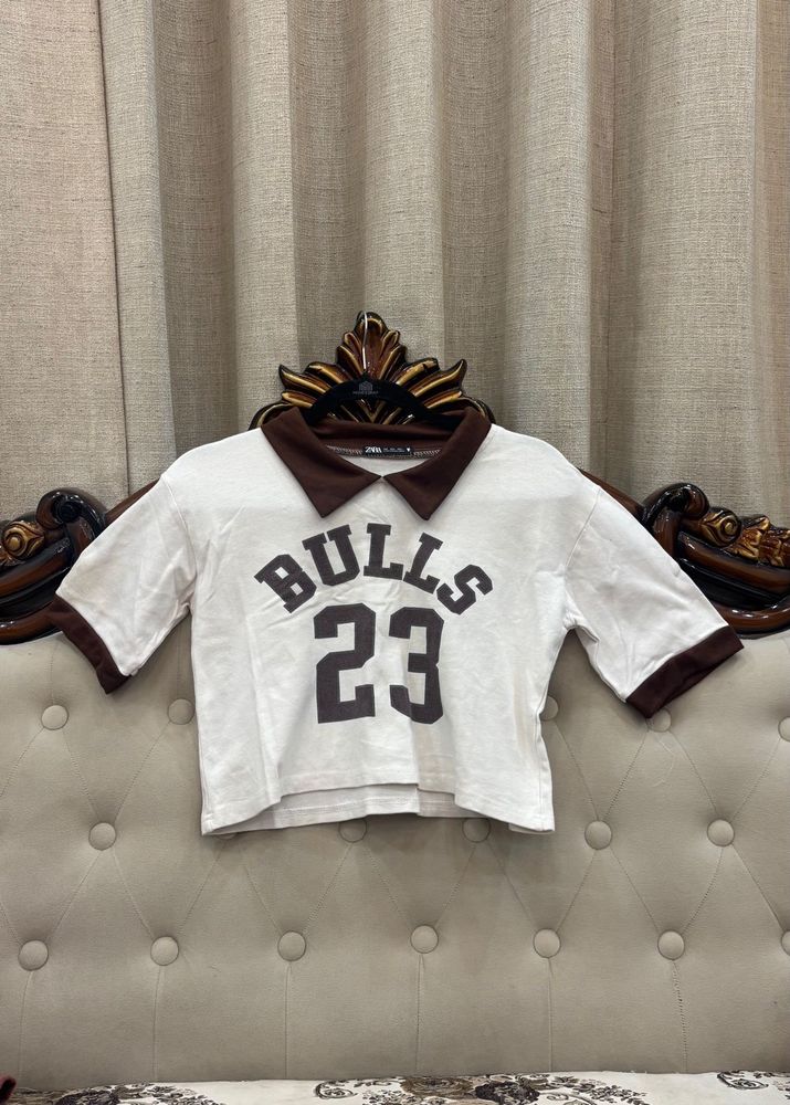 Bulls 23 Crop Top