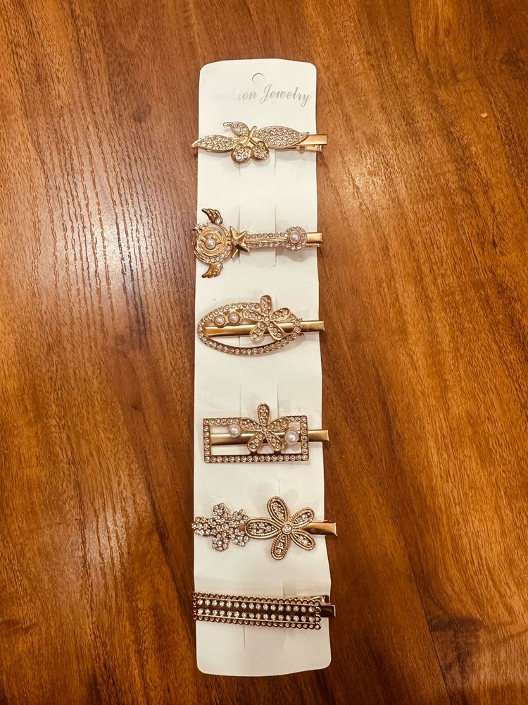 Sparkly Hair Clip Set