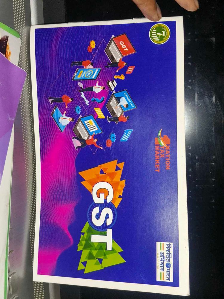 GST GOOD SERVICE TAX REGISTRATION BOOK