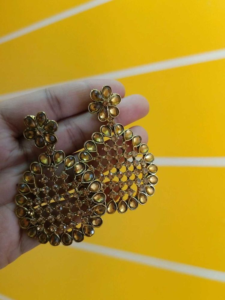 Statement Gold Earrings