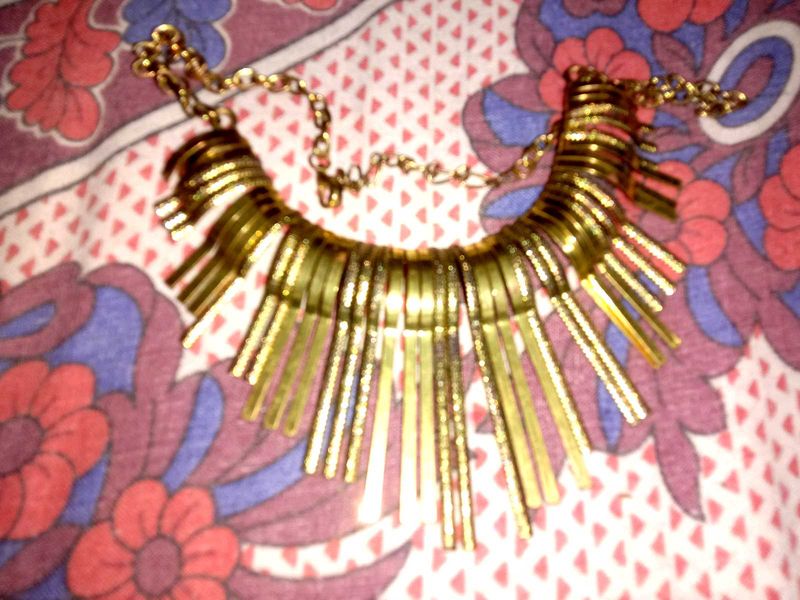 Gold Statement Necklace