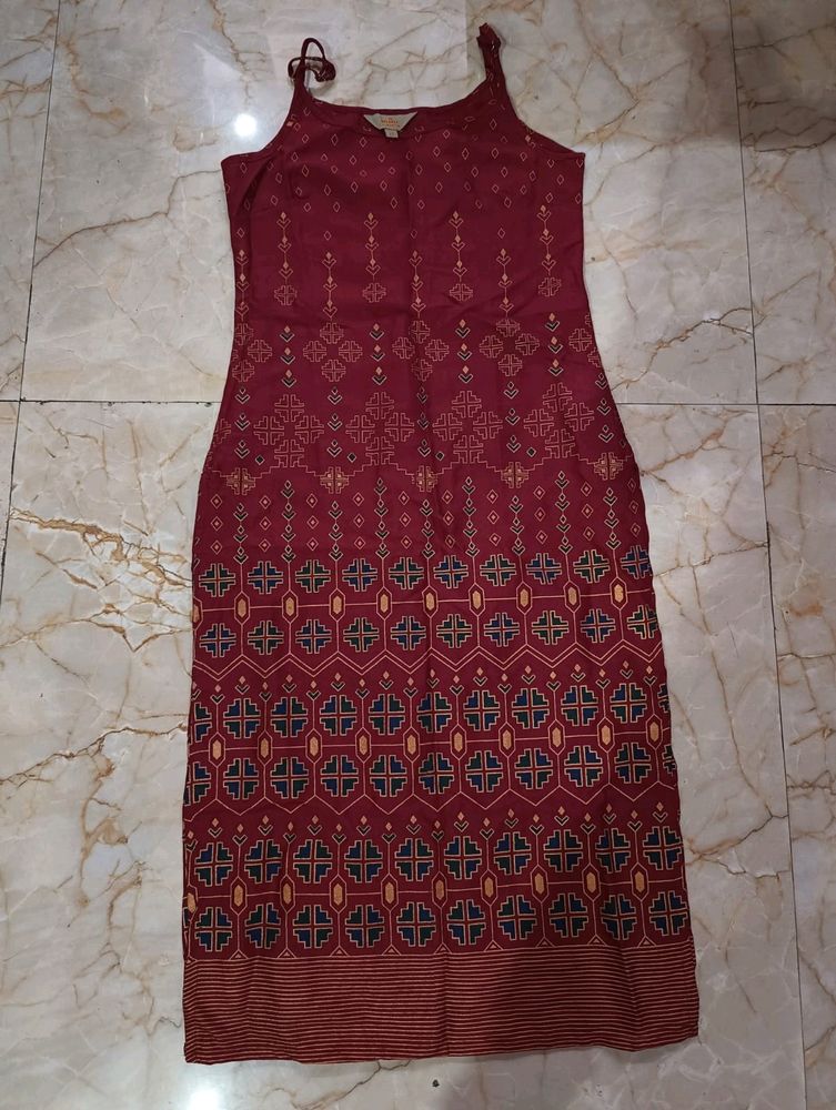 Red Kurti By Anouk