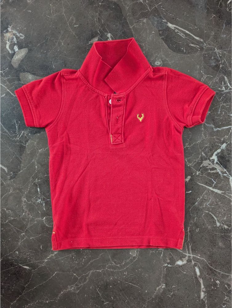 Allen Solly Red Polo T-Shirt (3-4 Years)