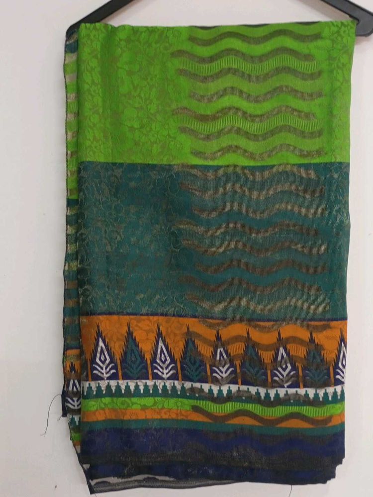Green Colour Saree