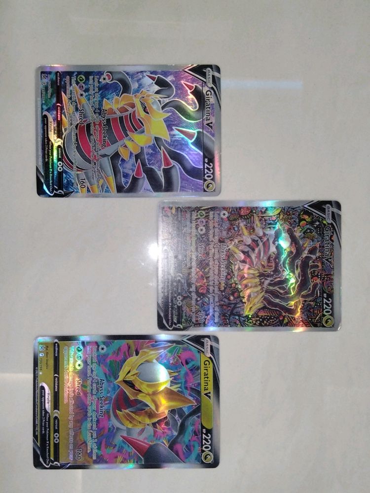 Set Of Giratina V Pokemon