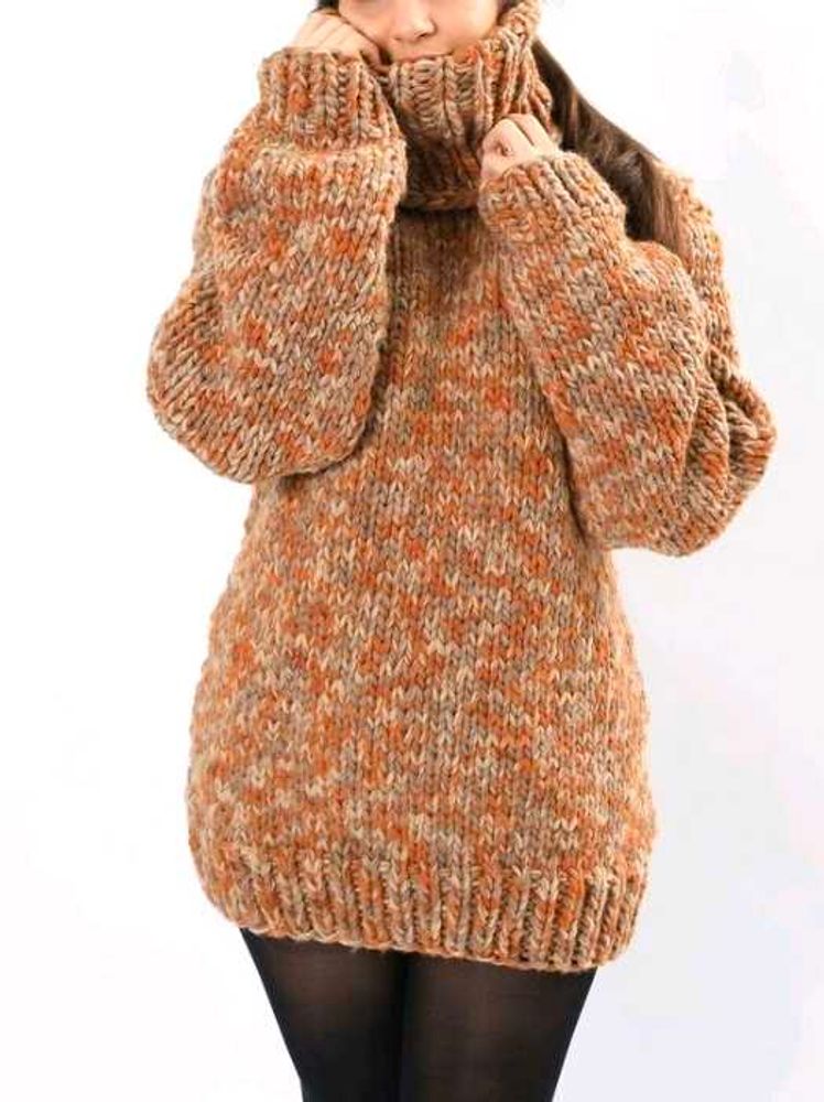 Cozy Knit Turtleneck Sweater