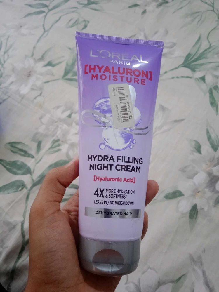 Hydra Filling Night Cream( Frizz Free Hair)