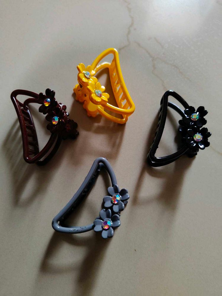 4pcs clip claws / cluchers for hair