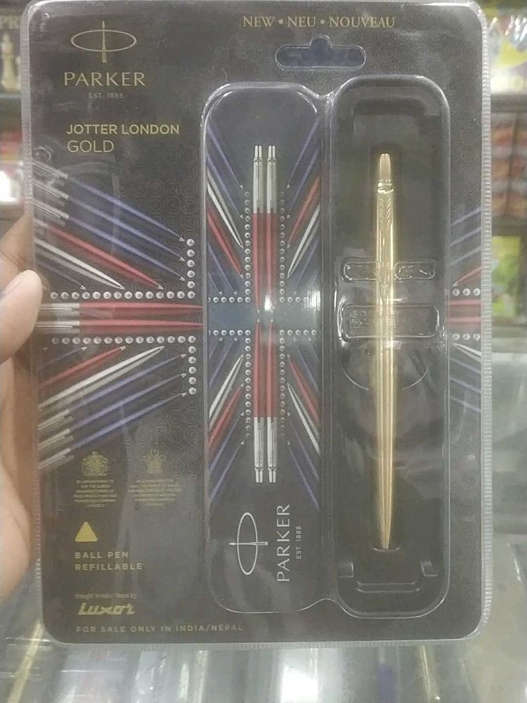Parker Jotter London Gold Pen Set