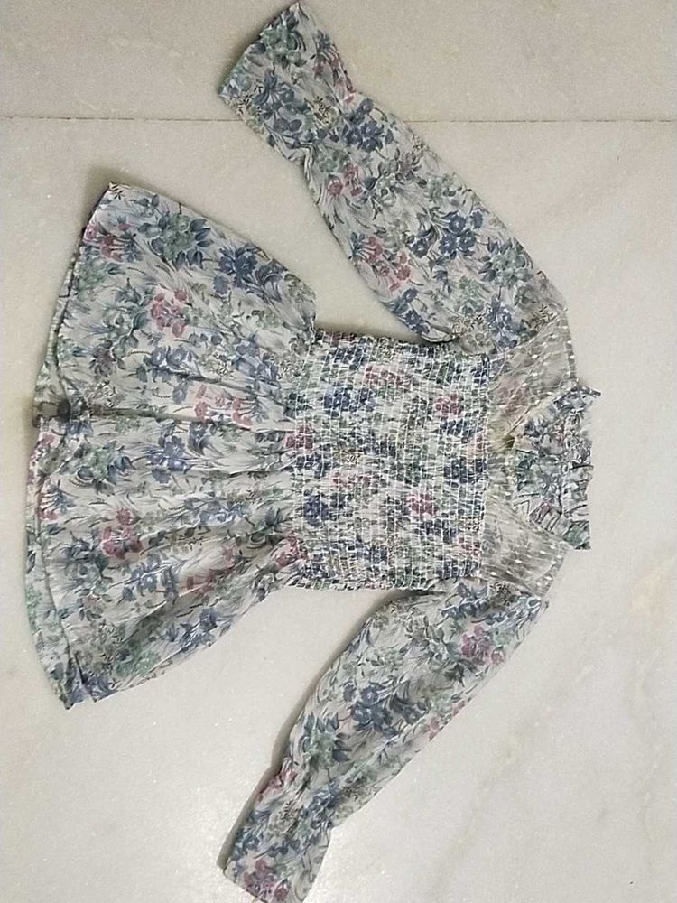 Floral Print Top