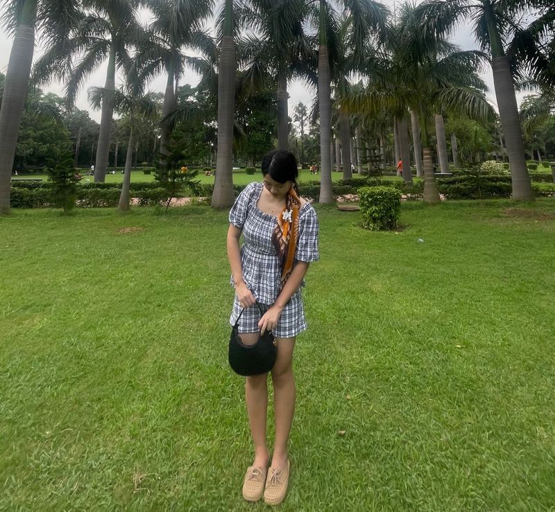 Cute Checked Co-ord Set