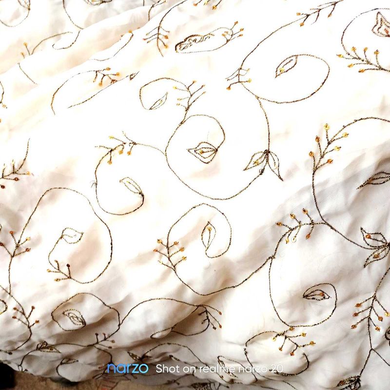 Chiffon Jardousi Saree..