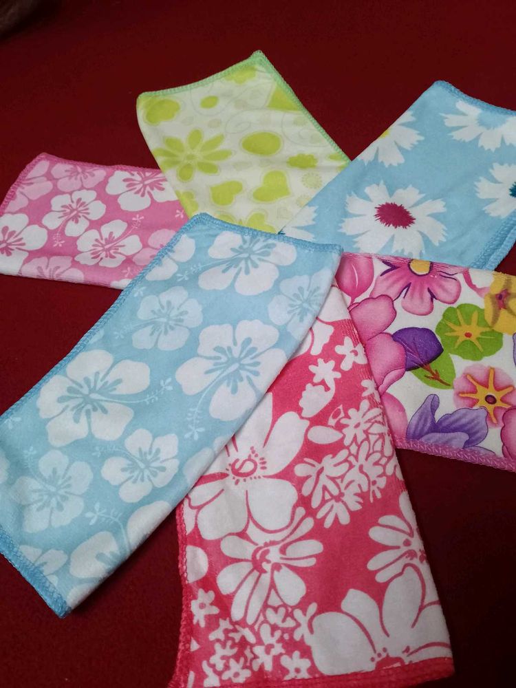 Soft Floral Print Handkerchiefs✨