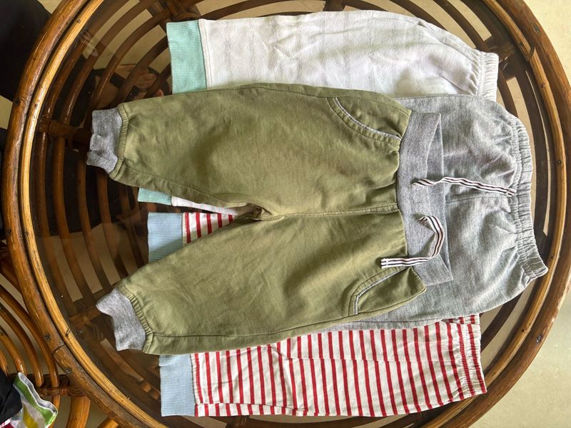 4 Bottom And 3 T-shirts Set