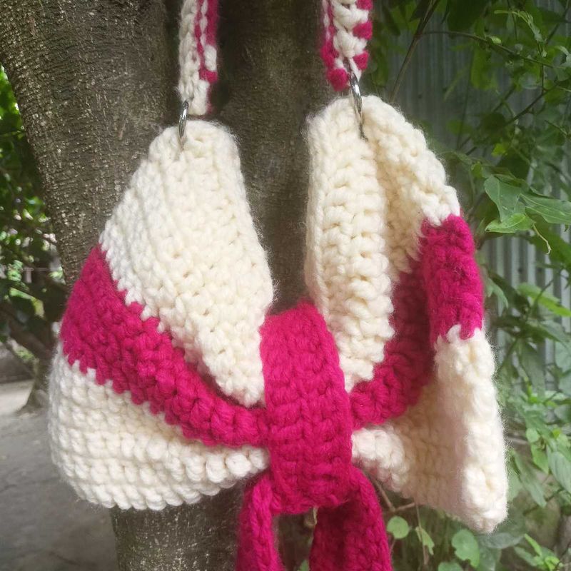 Crochet Bow Bag