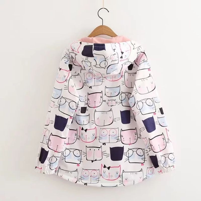 Neko Printed Windcheater