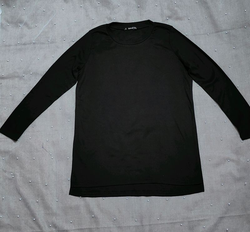 Black Tshirt Full Sleeves 🥰