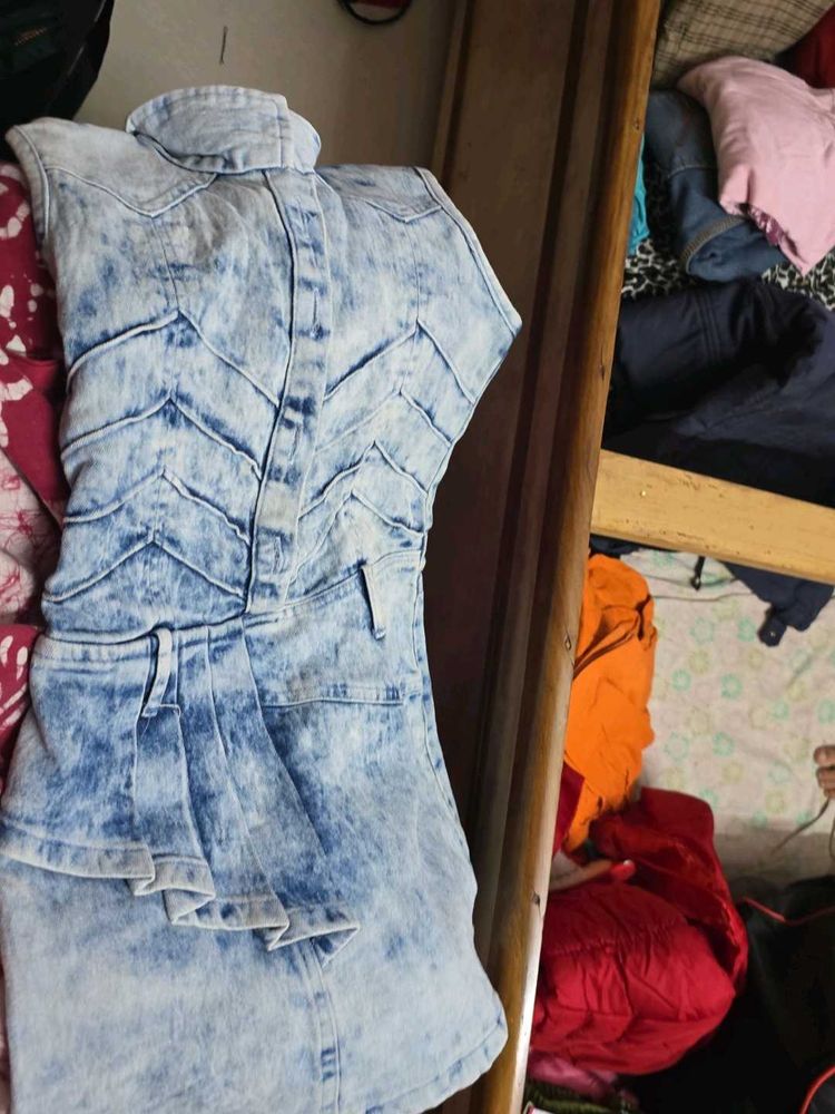 Denim Mini Dress