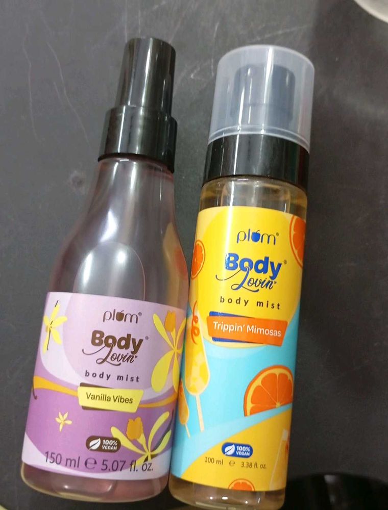 Plum Body Mist Combo
