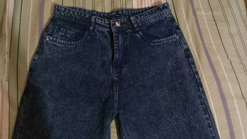Washed Details Denim Jeans For Women