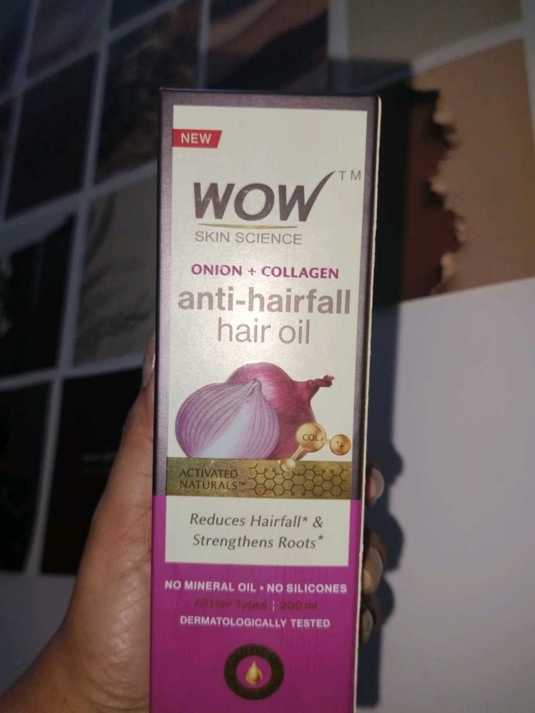 WOW Anti-Hairfall Hair Oil