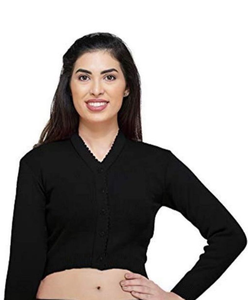 Black Cardigan Sweater