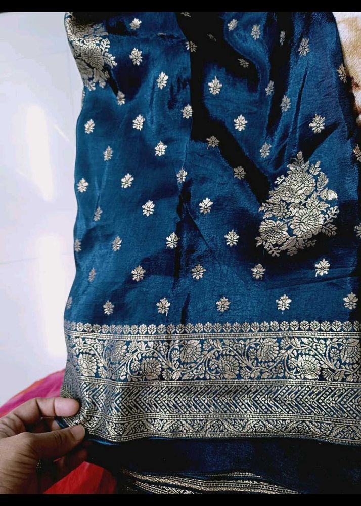 pure dola silk Banarasi  Saree