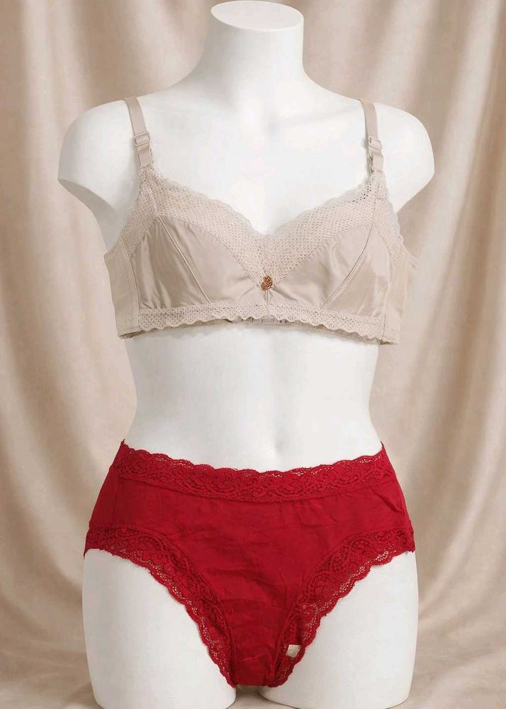 🇳🇿💫🎀Lace Trim Lingerie Set