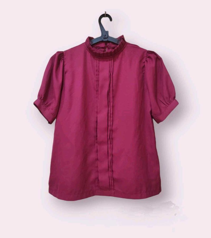 Maroon Top