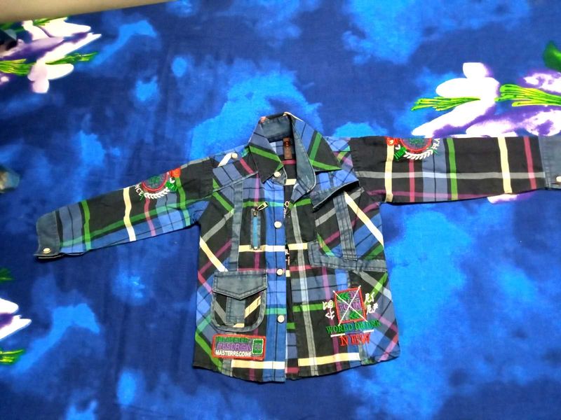 Boys Plaid Shirt