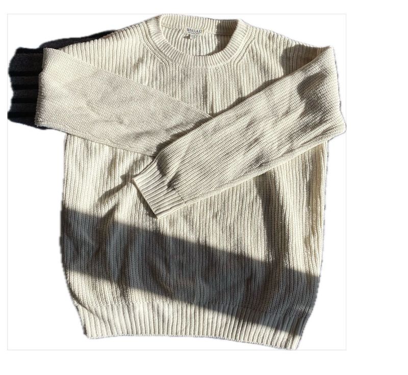 baggy Beige Knit Sweater unisex