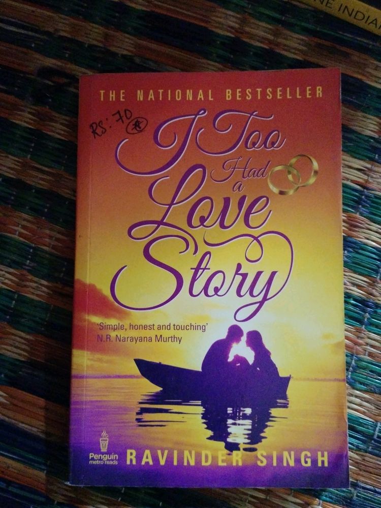 I Too Had a Love Story Ravinder Singh