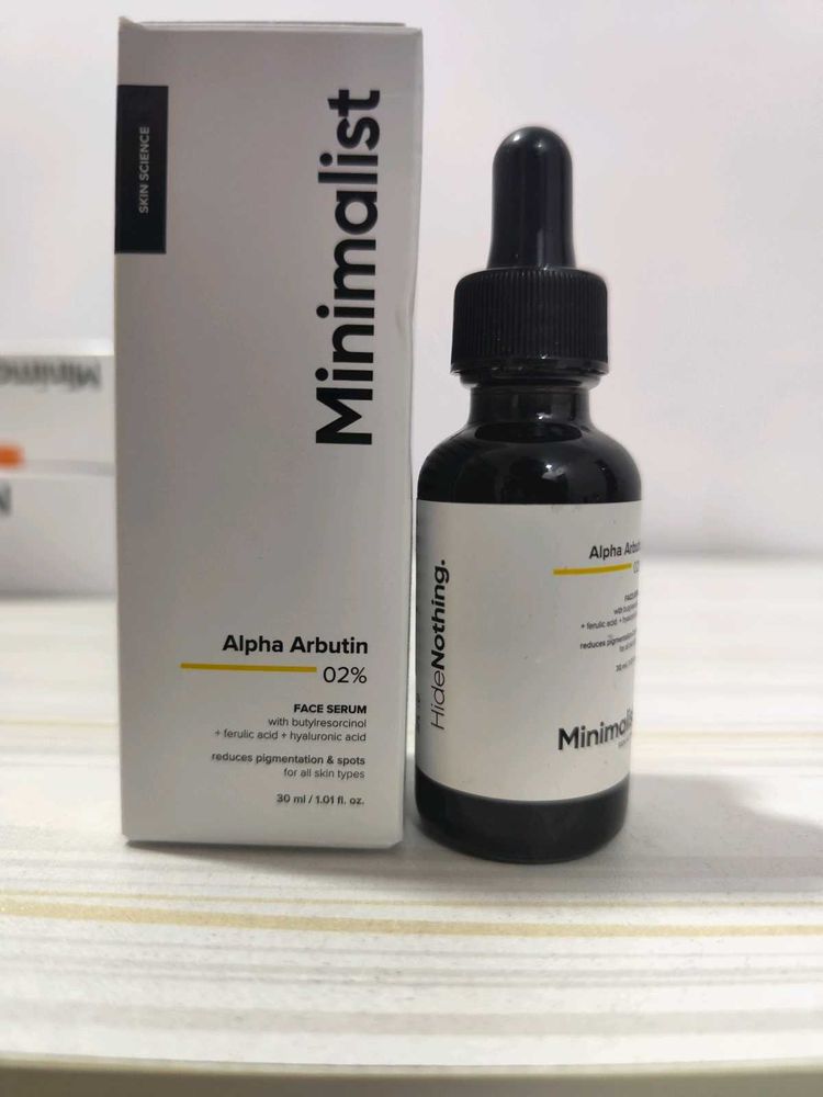 Minimalist Alpha Arbutin 02% Face Serum