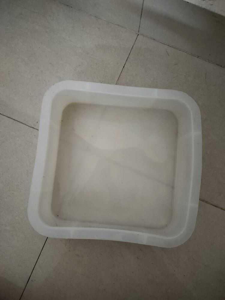 6&#34; square deep casting silicon mould